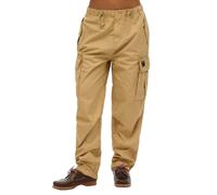 Women's oversized parachute baggy trousers Superdry Beige 30x32