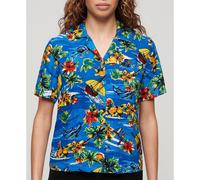 Superdry Beach Resor Short Sleeve Shirt Multicolor S Women