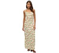 Superdry Bias Cut Maxi Slip Sleeveless Long Dress Beige M Woman