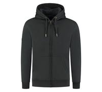 Superdry Borg Lined Full Zip Sweatshirt Black 2XL Men