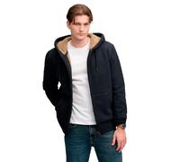 Superdry Borg Lined Full Zip Sweatshirt Blue 3XL Men