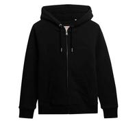 Superdry Borg Lined Full Zip Sweatshirt L Black