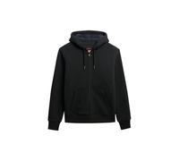 Superdry Borg Lined Full Zip Sweatshirt Black M Men