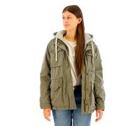 Women's hooded jacket Superdry Borg Military Vert L