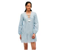 Superdry Broderie Long Sleeve Short Dress