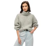 Superdry Brushed Rib Slouch Nk High Neck Sweater