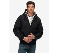 Superdry Canvas Surplus Hadded Jacket - Black, Black, Size 3Xl, Men Black