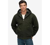 Superdry Canvas Surplus Hadded Jacket - Green, Green, Size 3Xl, Men Green