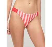 Superdry Cheeky Bikini Bottom Pink M Woman