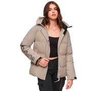 Superdry City Padded Hooded Wind Parka Grey L Women