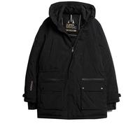 Superdry for man. M5011909A City Padded Parka black (S), Casual, Recycled Polister