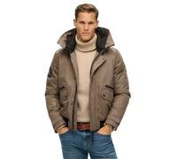 Superdry City Tweed Padded Jacket Beige 2XL Men