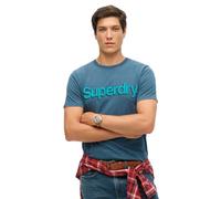 Superdry Mens Classic Core Logo Shadow T-Shirt
