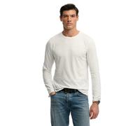 Long sleeve linen T-shirt Superdry Classique Blanc L