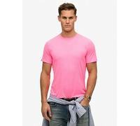 Superdry Classic Essential T-Shirt - Pink, Pink, Size M, Men Pink
