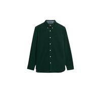 Superdry Classic Needle Cord Long Sleeve Shirt M Green