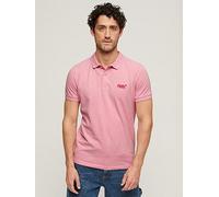Superdry Classic Pique Regular Fit Polo Shirt - Light Pink, Light Pink, Size Xl, Men Light Pink