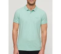 Superdry Mens Light Mint Green Marl Classic Pique Polo Shirt