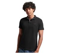 Superdry Classic Pique Short Sleeve Polo Black S Men