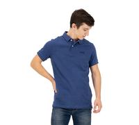 Superdry Classic Pique Short Sleeve Polo Blue S Men