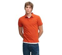 Superdry Classic Pique Short Sleeve Polo Orange 2XL Men