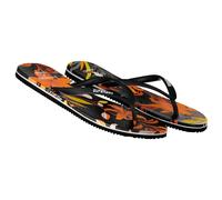 Superdry Women's F3-FLIP Flop Loafer, Black Hawaiian, 5/6 UK