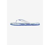 Superdry Classic Vintage Flip Flops Blue & White Women - S