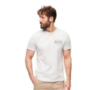 Superdry Classic Vintage Logo Heritage Short Sleeve T-shirt White XL Men