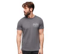 Superdry Classic Vintage Logo Heritage Short Sleeve T-shirt Grey M Men