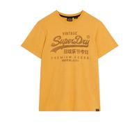 Superdry Classic Vintage Logo Heritage Short Sleeve T-shirt Yellow 2XL Men