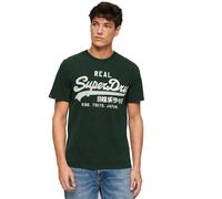 Superdry Classic Vl Graphic Short Sleeve T-shirt Green M Men