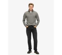 Superdry Classics Henley Sweater Grey L Men