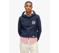 Superdry & Co Cotton Rich Hoodie Navy