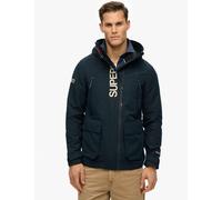 Superdry & Co Embroidered Hooded Ultimate Windbreaker Coat Navy