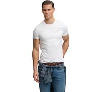 Superdry & Co Essential Company Logo T-Shirt, white/orange, size M