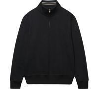 Superdry & Co Essential Serif Logo Half-Zip Sweatshirt, black, size M