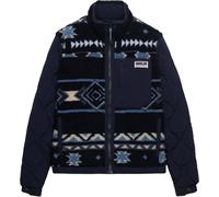 Superdry & Co Fleece Onion Quilt Ladies Hybrid Jacket, blue, size S