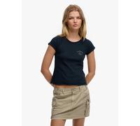 Superdry & Co Jersey Graphic Slim Fit T-Shirt Navy