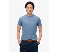 Superdry & Co Men's Pure Cotton Embroidered T-Shirt - L - Blue, Blue