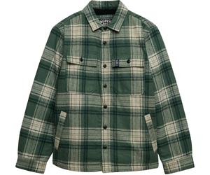 Superdry & Co Miller Overshirt, green, size M