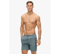 Superdry & Co Pocketed Embroidered Logo Swim Shorts Light Blue
