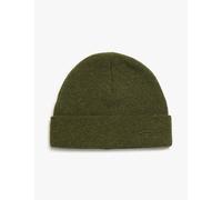 Superdry & Co Pure Cotton Knitted Beanie Hat Green