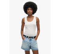Superdry & Co Pure Cotton Racerback Vest White