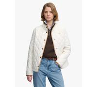 Superdry & Co Quilted Estate Country Liner Jacket White