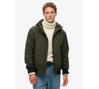 Superdry & Co Relaxed Fit Surplus Hooded Bomber Jacket Green
