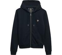 Superdry Signature Embroidered Full Zip Sweatshirt Blue XL Woman