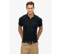 Superdry & Co Slim Fit Cotton Rich Knitted Polo Shirt Navy