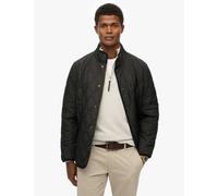 Superdry & Co Slim Fit Quilted Funnel Neck Estate Jacket Dark Grey