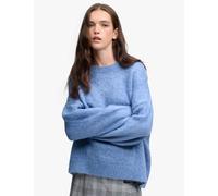 Superdry & Co Slouchy Brushed Oversized Jumper Blue