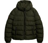 Superdry Hooded Sports Puffer Jacket Army Khaki